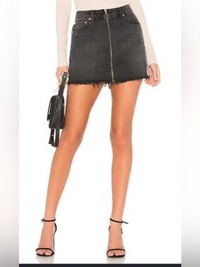 We The Free Zip It Up Mini Skirt